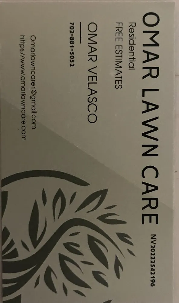 Reliable landscape design in Las Vegas, NV - Omar Lawn Care