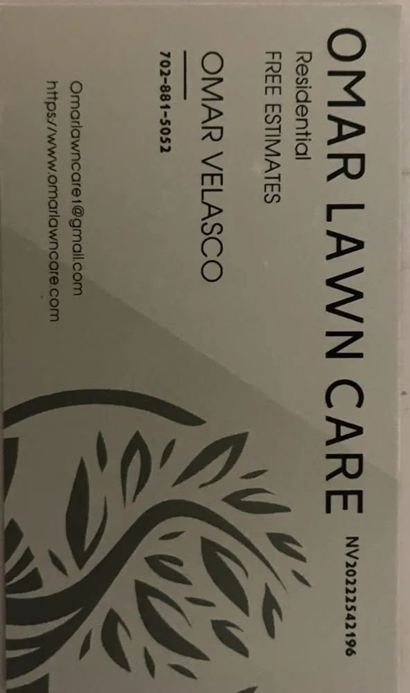 Trusted landscape design experts serving Las Vegas, NV - Omar Lawn Care
