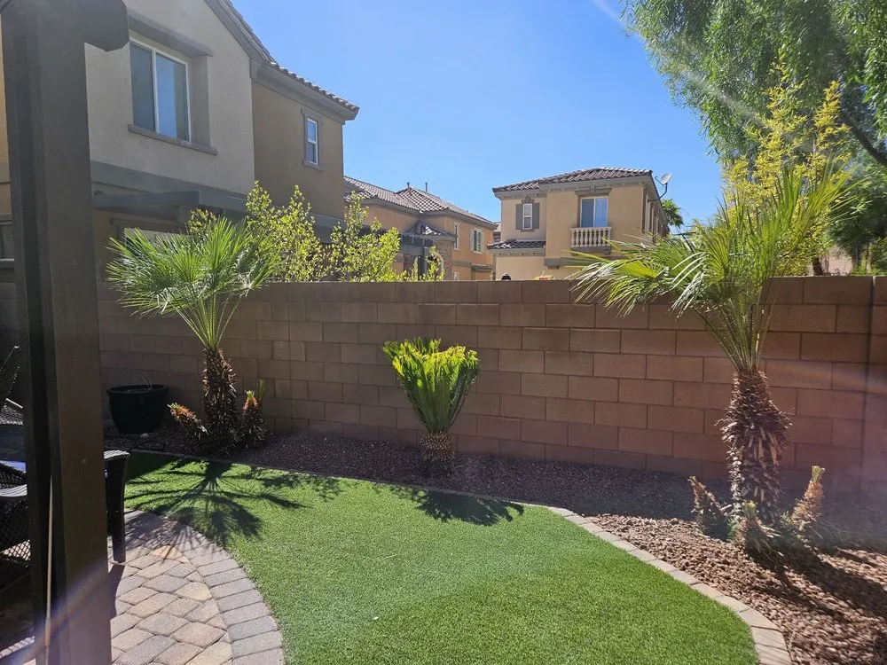 Affordable landscape installation in Las Vegas, NV by Omar Lawn Care