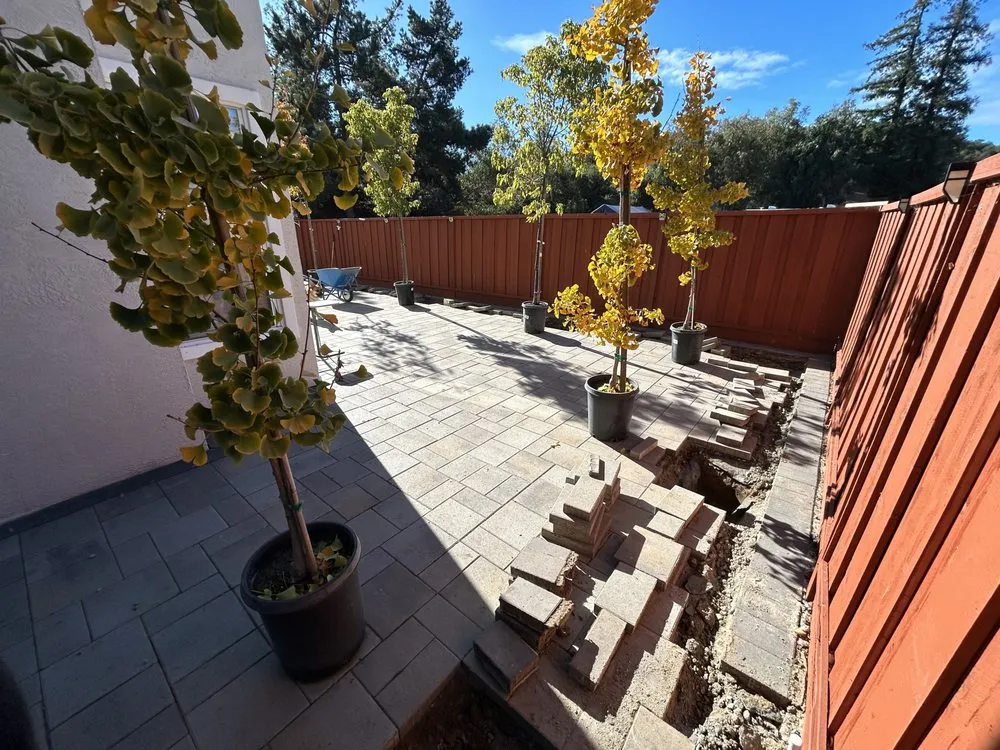 Custom landscape design in Morgan Hill, CA by Omar’s Landscape