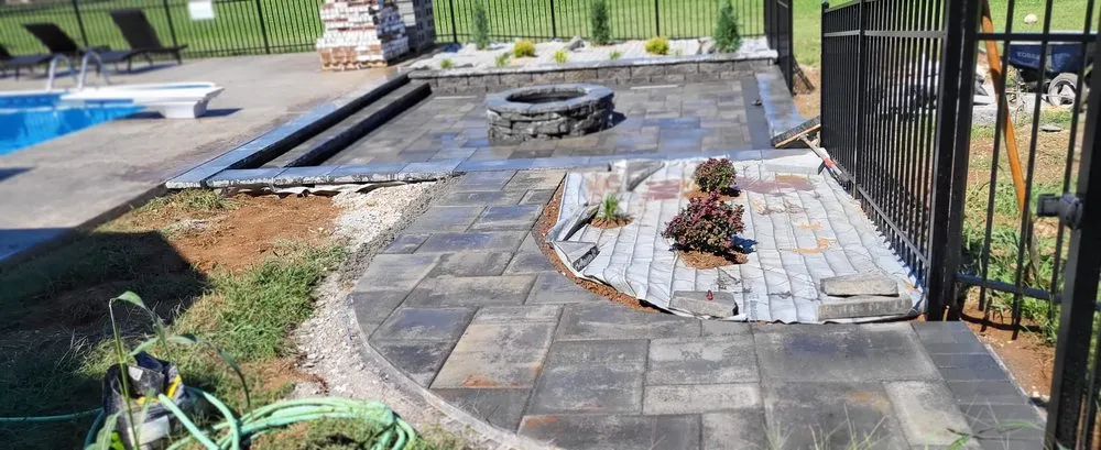 Affordable landscape installation in Bowling Green, KY by Omar´s Landscaping