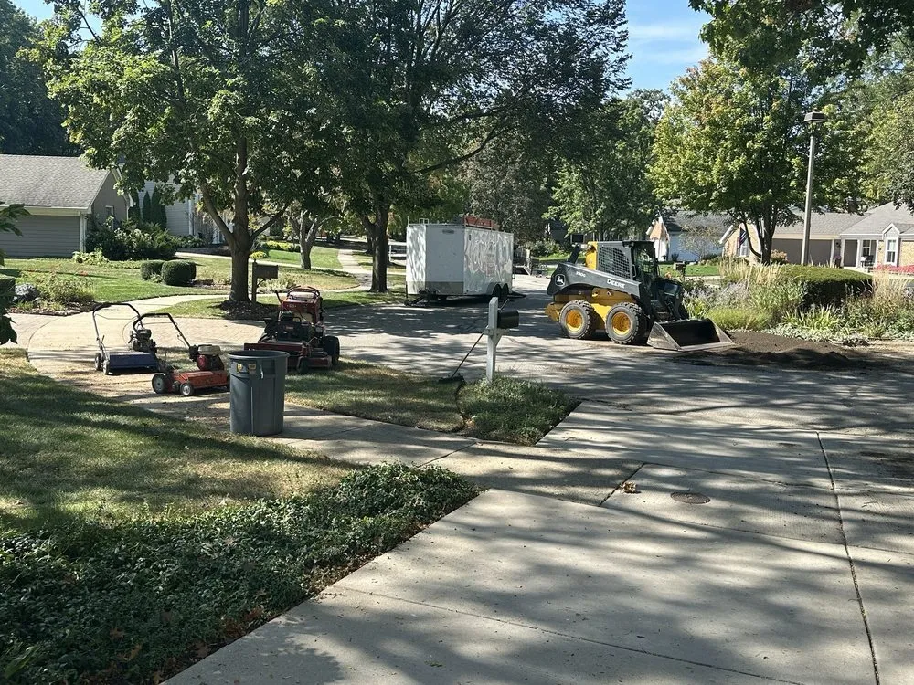 Affordable yard maintenance in Plainfield, IL by Omar's Landscaping