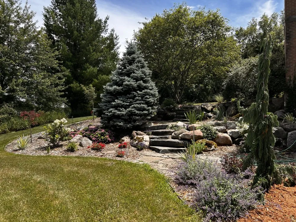 Affordable garden landscaping experts serving East Grand Rapids, MI - Omega Brick & Landscaping