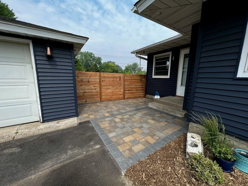 Professional garden landscaping in Bloomington, MN by Omega Land-Care