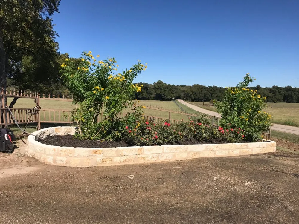 Custom lawn care service in Little River Academy, TX by Omega Landscaping & Fencing