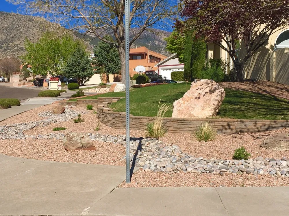 Professional yard maintenance experts serving Albuquerque, NM - Omega Landscaping
