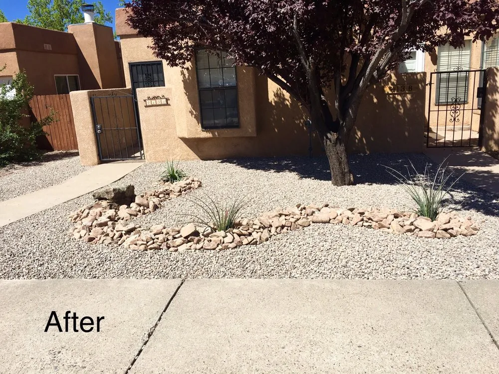 Affordable lawn care service experts serving Albuquerque, NM - Omega Landscaping