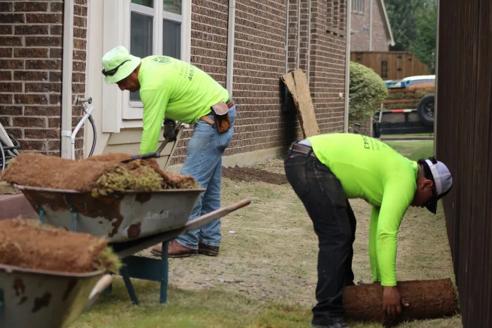 Trusted garden landscaping for outdoor upgrades in Royse City, TX by Omega Lawn & Landscape