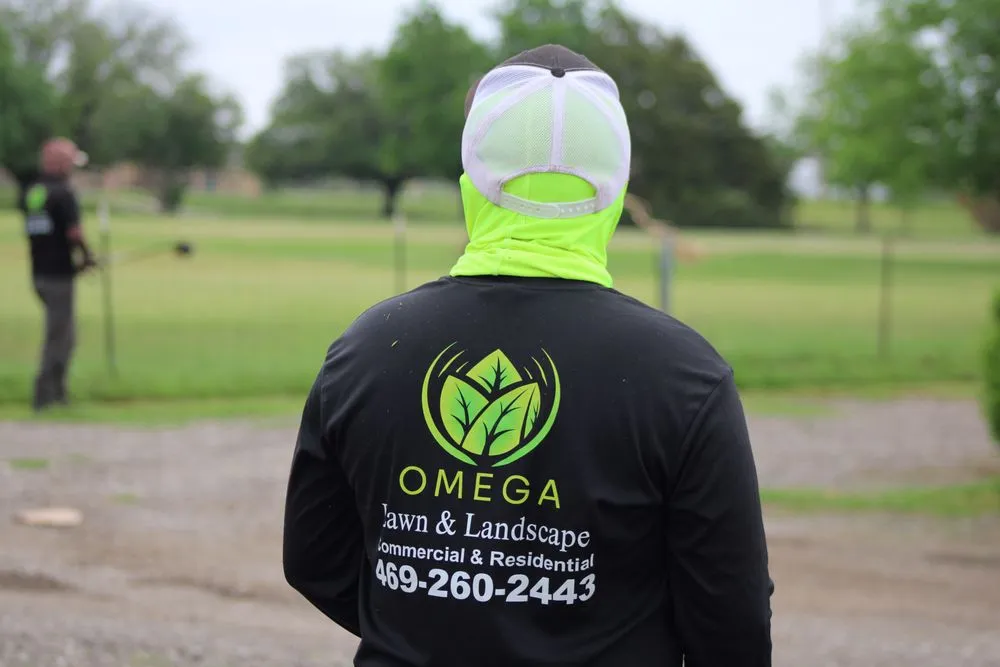 Affordable garden landscaping in Royse City, TX by Omega Lawn & Landscape