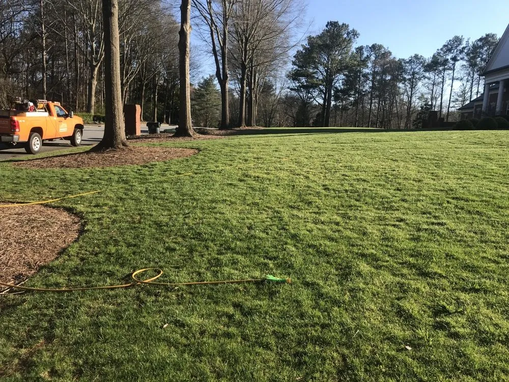 Expert outdoor landscaping for year-round maintenance in Lawrenceville, GA by Omega Lawncare