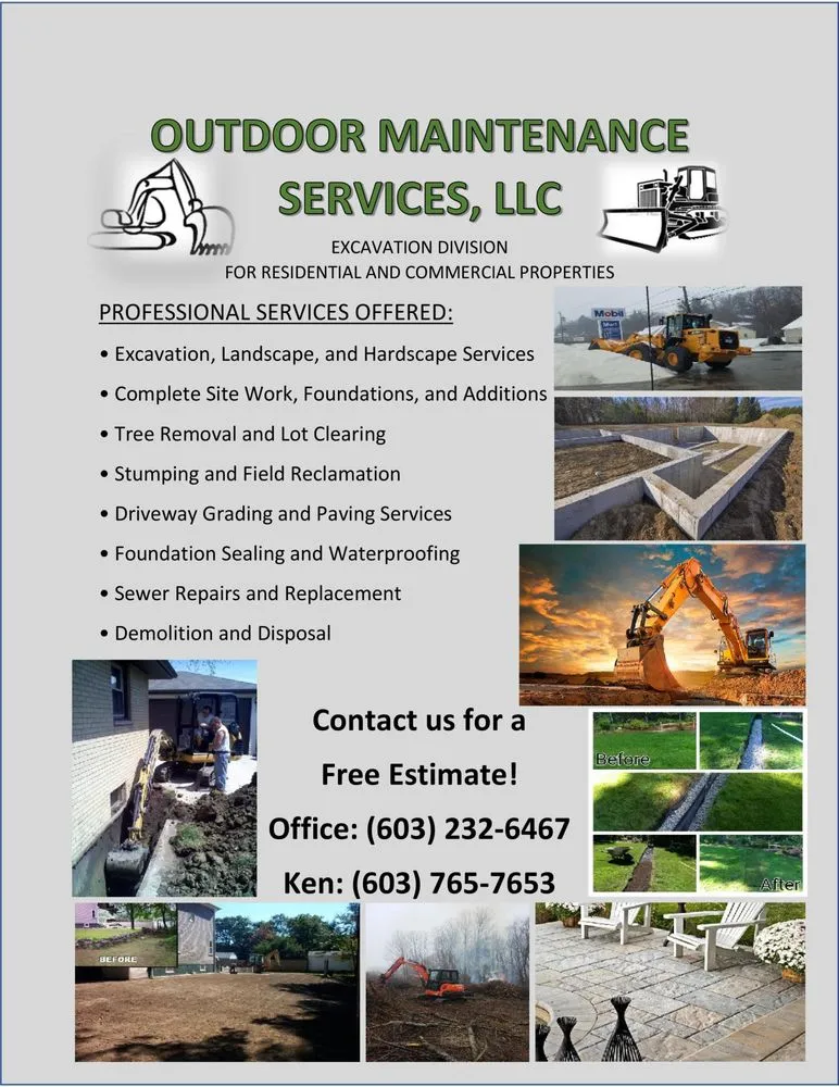 Professional garden landscaping in Manchester, NH - OMS