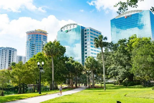 Custom garden landscaping in St. Cloud, FL by On & Son’s