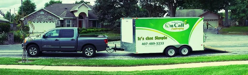 Trusted landscaping services for year-round maintenance in Orlando, FL by On Call Landscaping