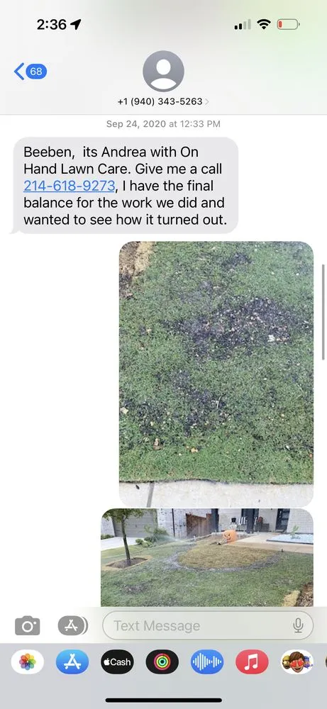 Local landscape design near you across Little Elm, TX - On-Hand Lawn Care