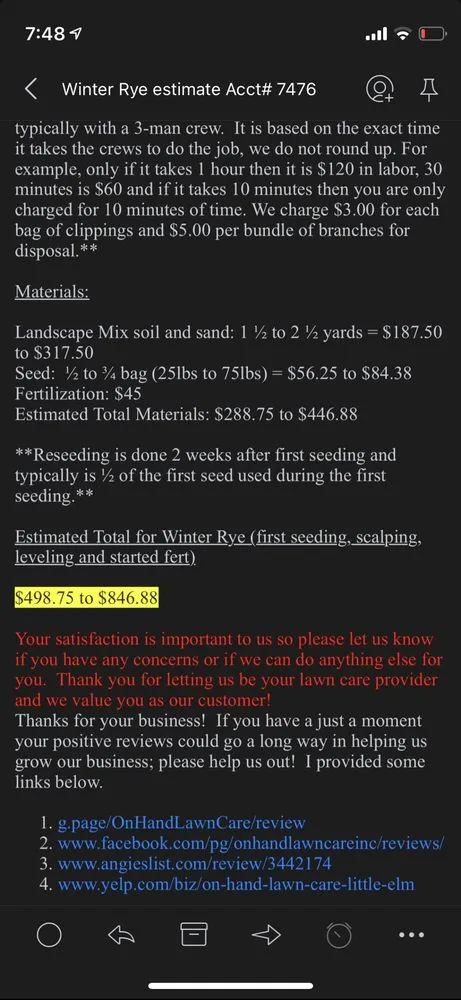 Reliable garden landscaping with custom design in Little Elm, TX by On-Hand Lawn Care