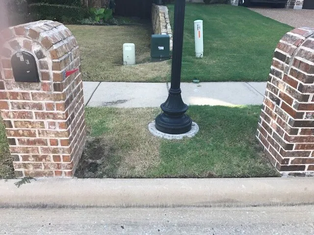 Affordable landscape installation in Little Elm, TX by On-Hand Lawn Care