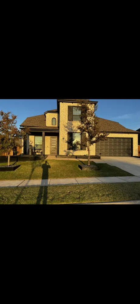 Professional garden landscaping for homes in Little Elm, TX by On-Hand Lawn Care