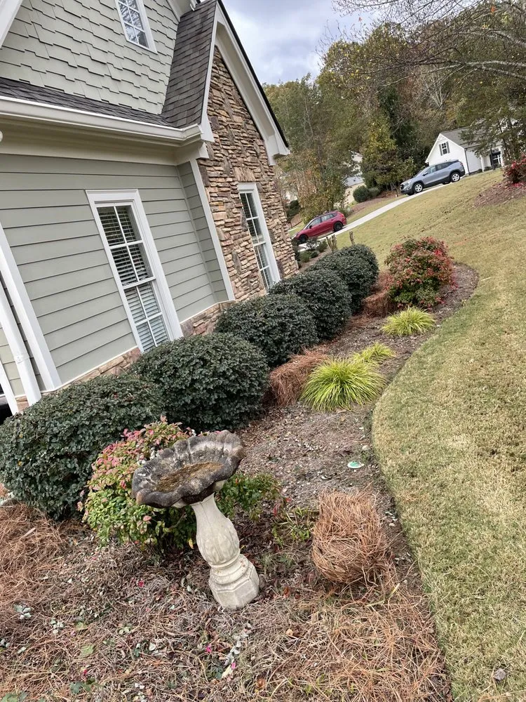Local landscaping services with custom design across Gainesville, GA - On Point Landscaping & Property Maintenance.