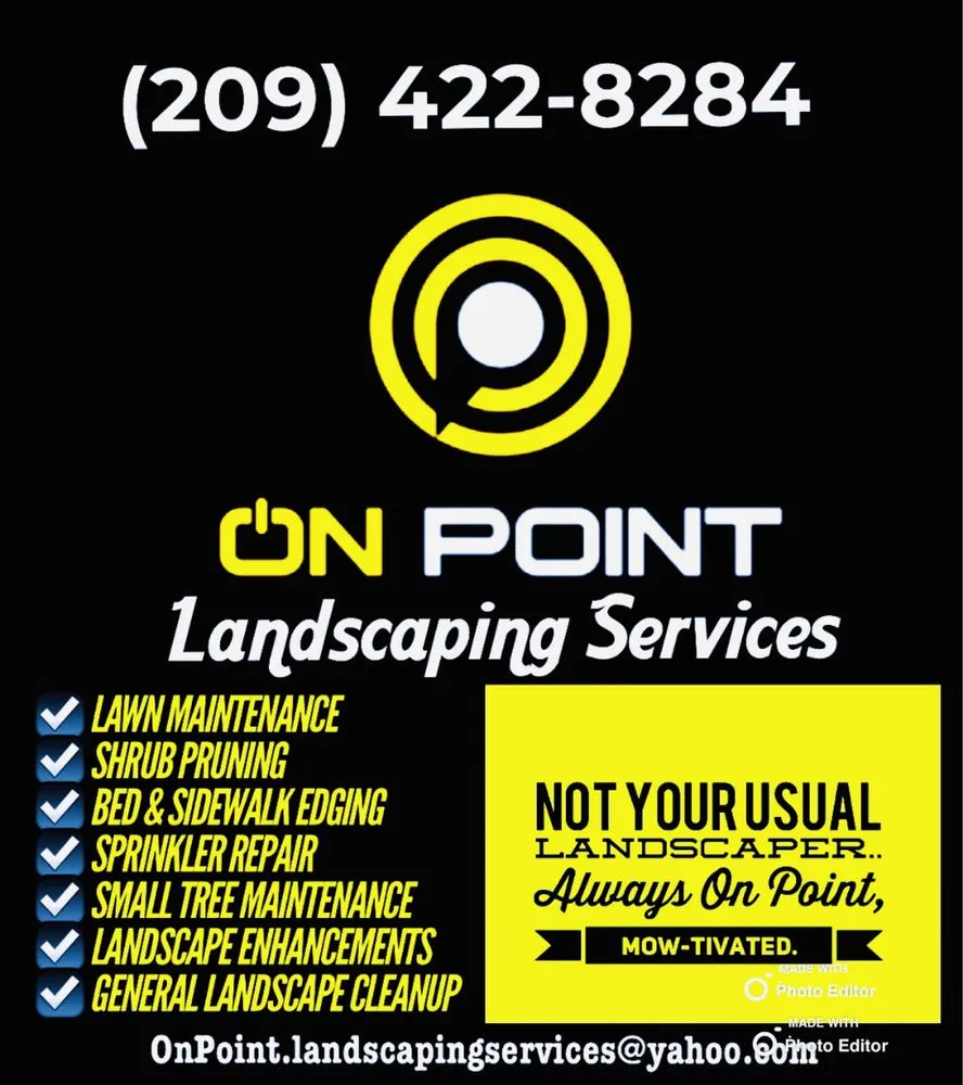 Custom landscaping services in Ceres, CA - On Point Landscaping Services