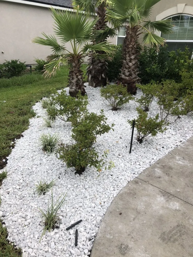 Professional landscape design for homes across Jacksonville, FL - On Point Lawn Care & Landscaping