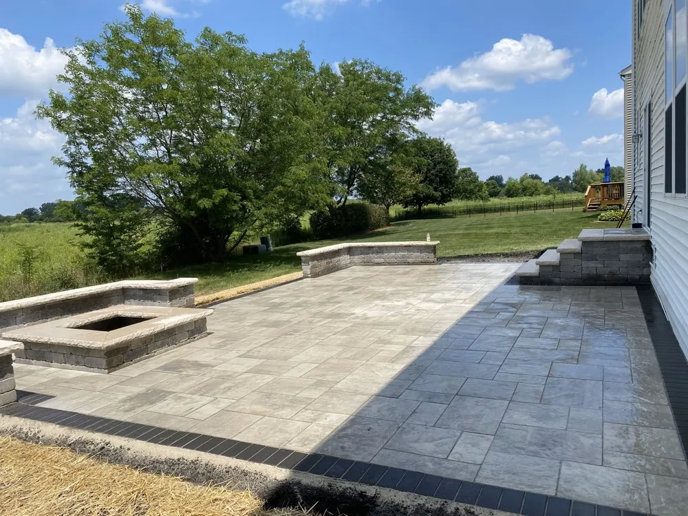 Affordable lawn mowing service with custom design across Crystal Lake, IL - On Pointe Services