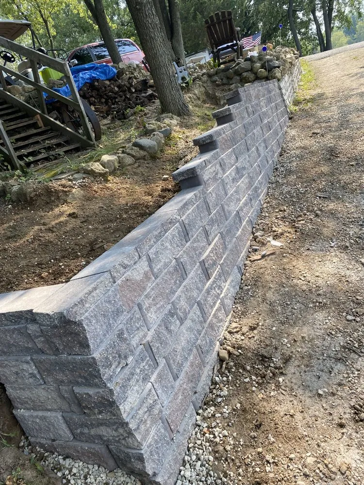 Affordable landscape installation in Crystal Lake, IL by On Pointe Services