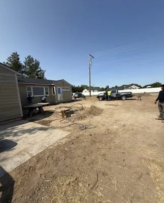 On The Block Landscape and Tree Service Logo