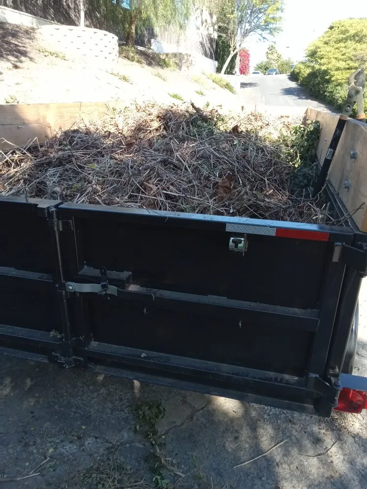 Custom outdoor landscaping in Olympia, WA by On The Dot Hauling