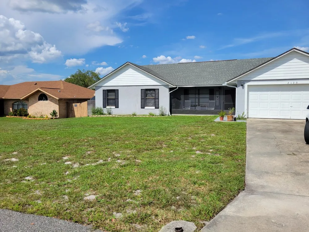 Professional yard maintenance in Orange City, FL by On The Fly 407