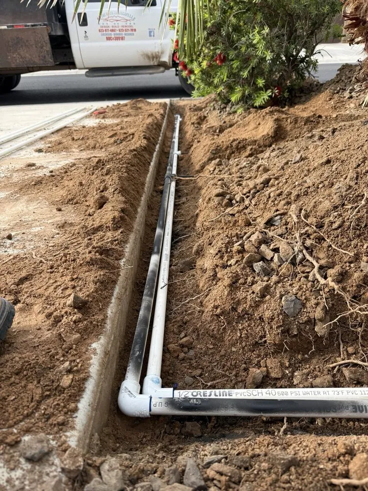 Affordable yard cleanup service in Buckeye, AZ by On The Rock Landscape