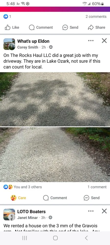 Trusted outdoor landscaping experts serving Lake Ozark, MO - On The Rocks Haul-N