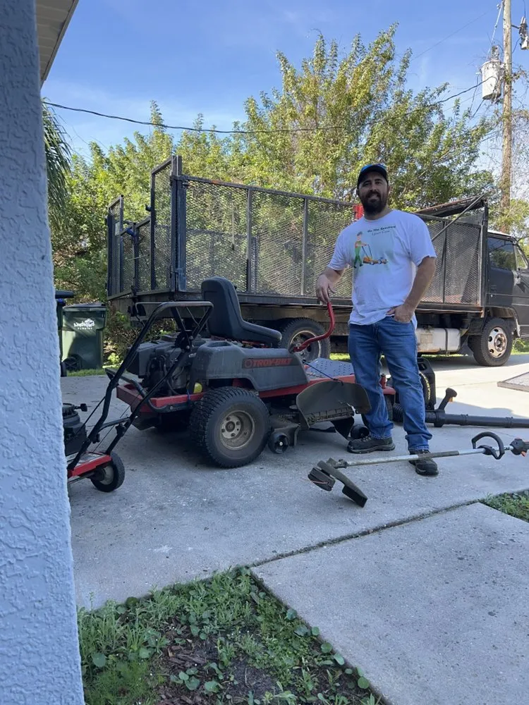 Local yard cleanup service for beautiful yards in Port Charlotte, FL by On The Spectrum Lawn Care
