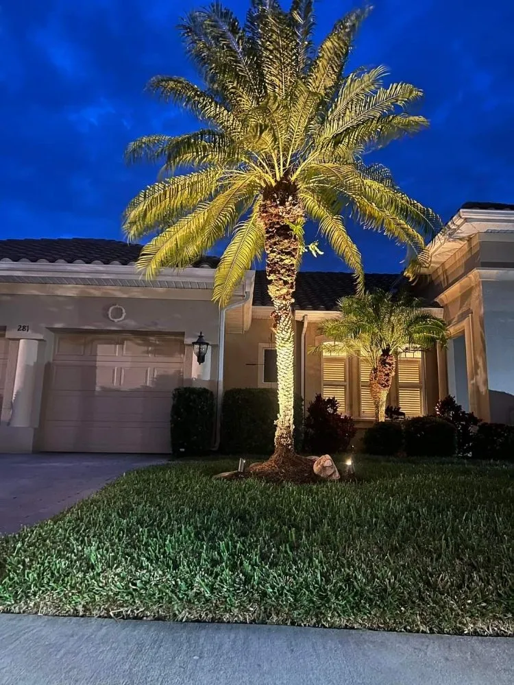 Custom landscape design experts serving North Port, FL - On The Spot Lighting