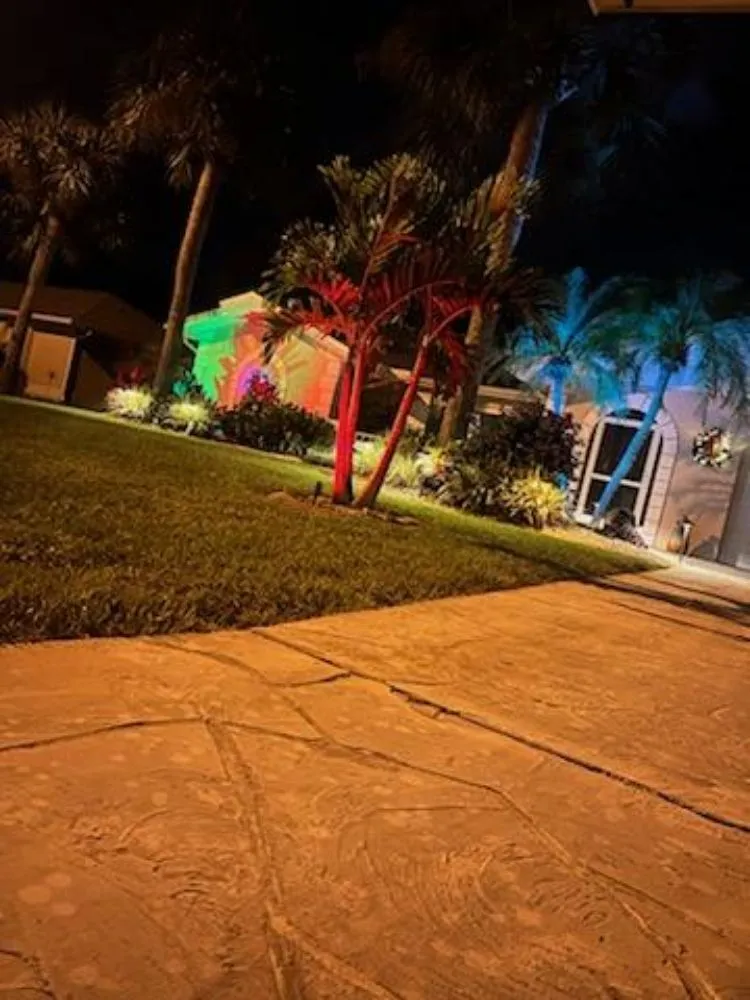 Reliable yard maintenance near you in North Port, FL by On The Spot Lighting