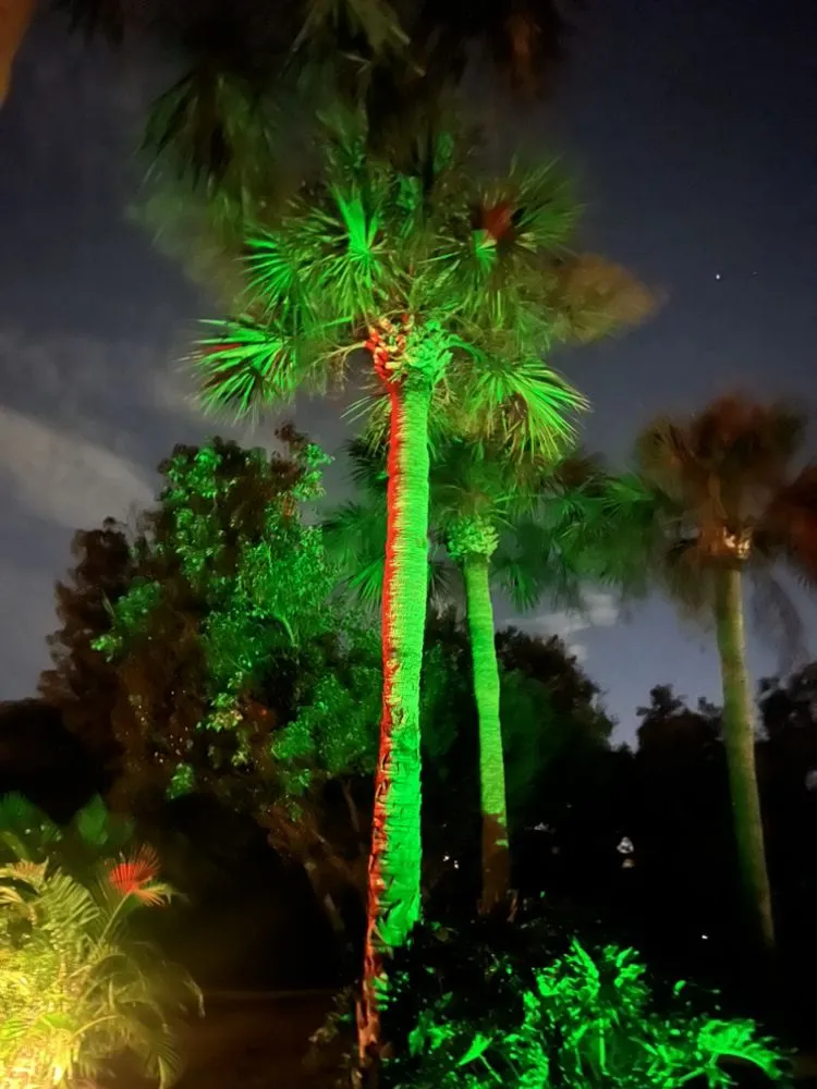 Affordable yard cleanup service for residential properties in North Port, FL by On The Spot Lighting