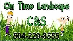 On Time Landscape Logo
