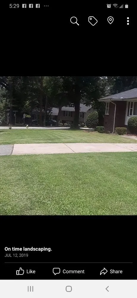 Affordable garden landscaping for beautiful yards in Greenville, SC by On time landscaping