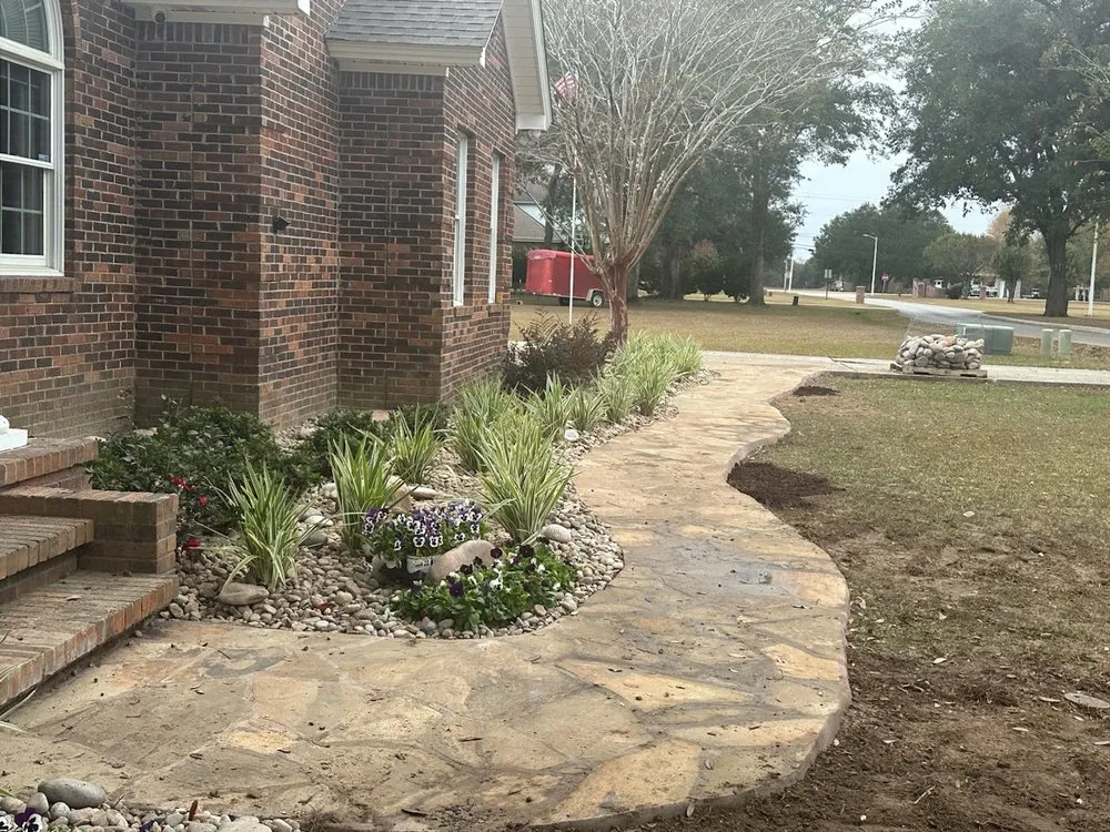 Custom landscaping services in Southport, FL - On Track Lawn Care