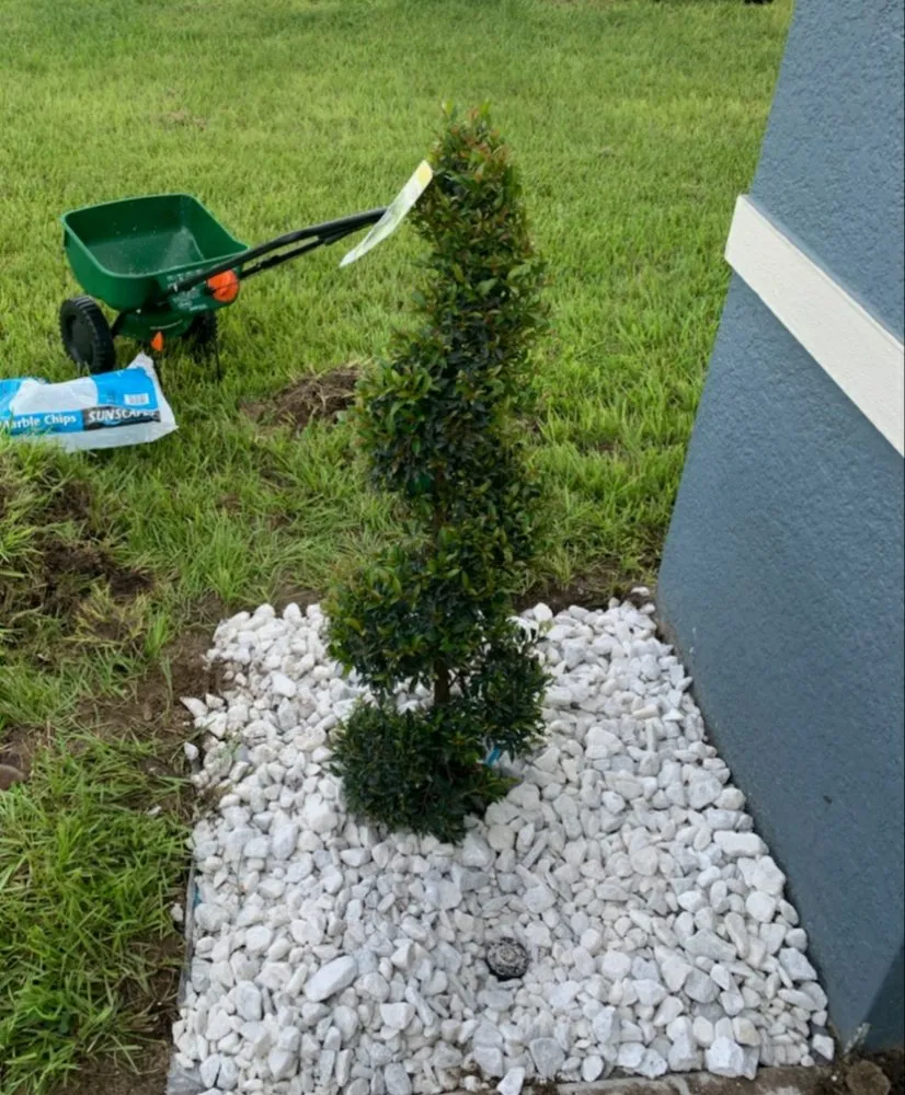 Professional outdoor landscaping for year-round maintenance in Auburndale, FL by One Call Away Lawncare and Landscaping