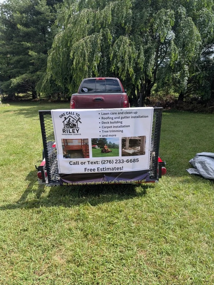 Trusted yard cleanup service experts serving Hillsville, VA - One Call To Riley