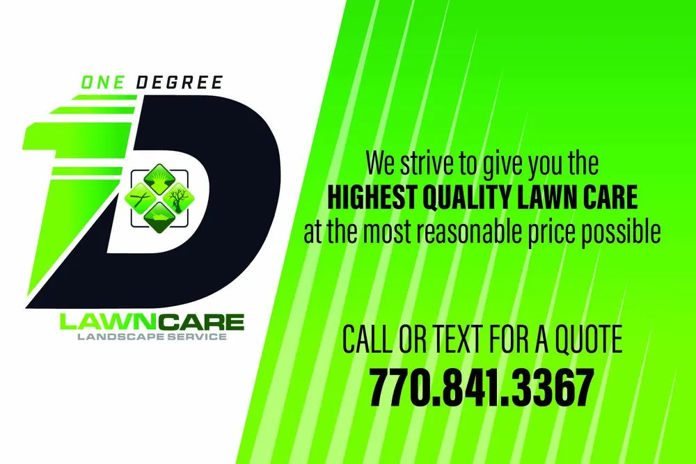 Custom yard maintenance in Kennesaw, GA - One Degree Landscape