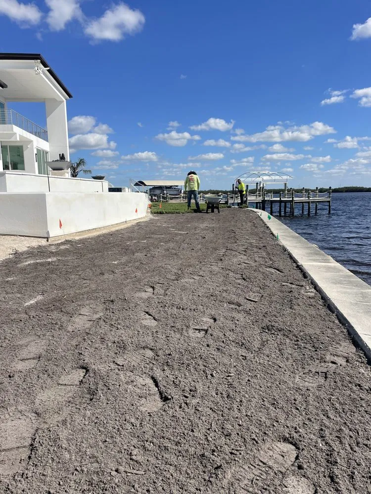 Professional outdoor landscaping in Punta Gorda, FL by One Earth Landscape Services