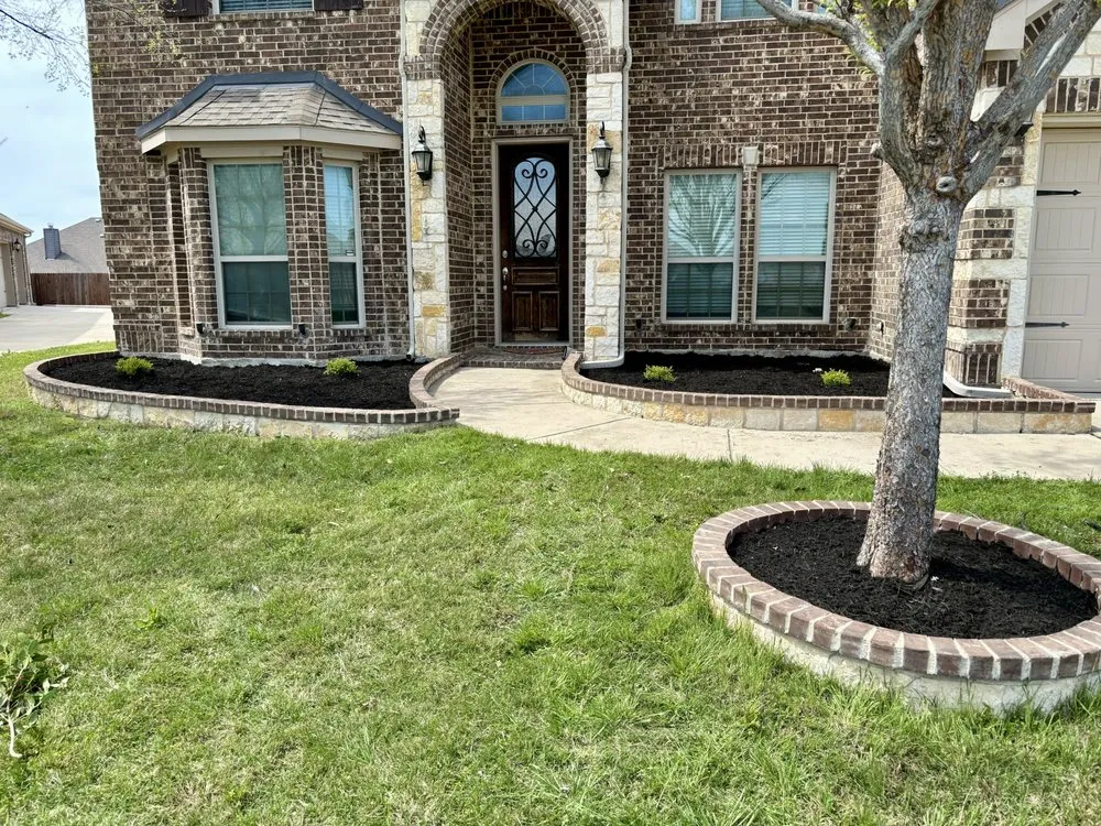 Expert landscape installation for homes across Fort Worth, TX - One Green Lawn Landscaping