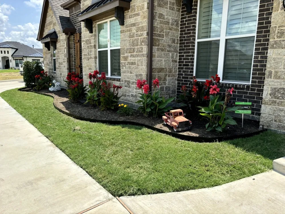 Affordable outdoor landscaping for homes across Fort Worth, TX - One Green Lawn Landscaping