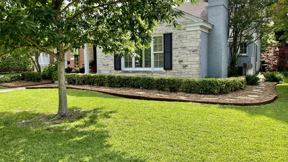 Expert landscape design in Fort Worth, TX by One Green Lawn Landscaping