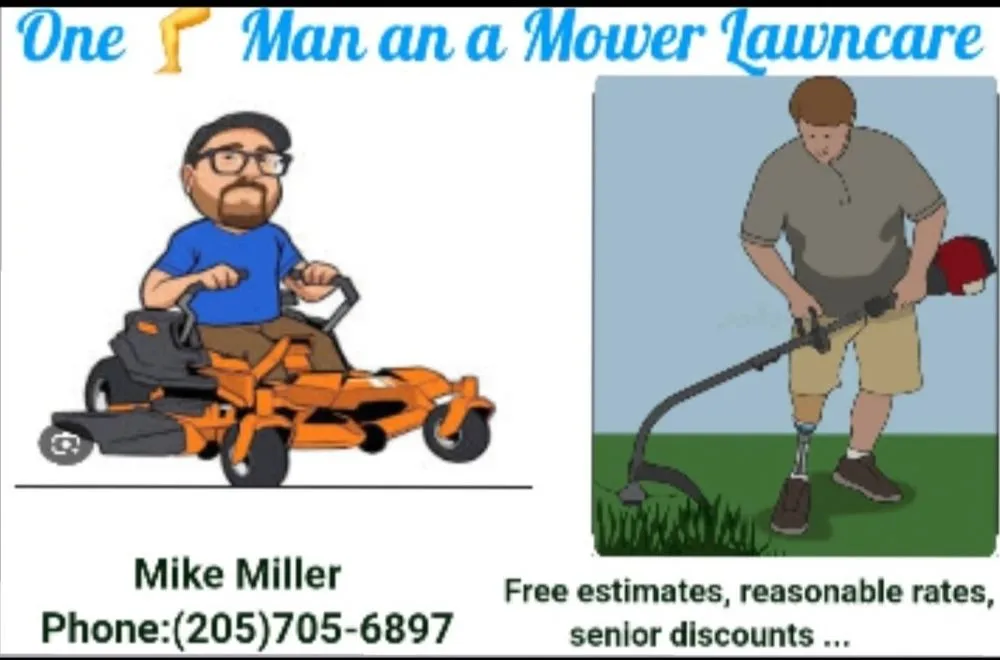 Top-rated yard maintenance in Elizabethton, TN by One Leg Man and A Mower