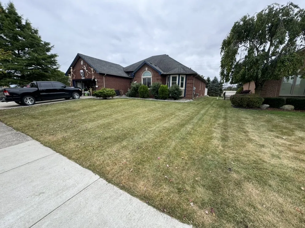 Affordable landscape installation in Sterling Heights, MI by One Man One Mower