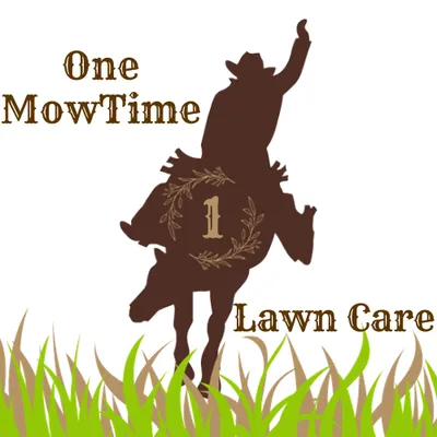 One MowTime Lawn Care Logo