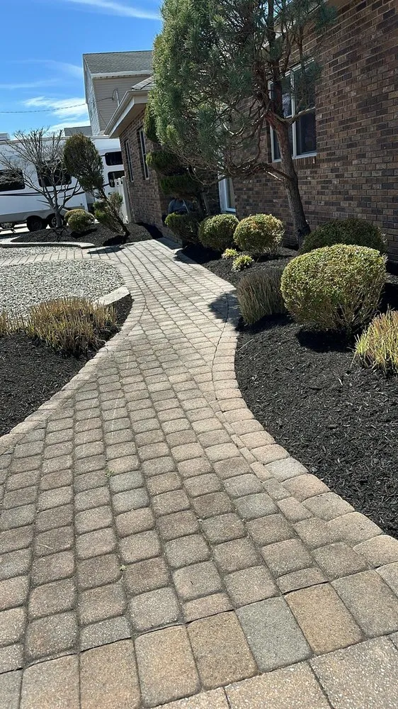 Custom residential landscaping in Toms River, NJ by One N Done Landscaping