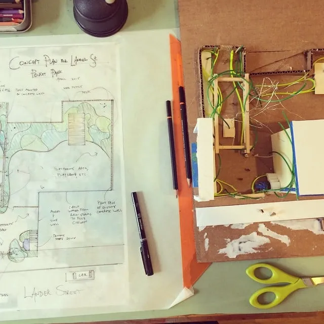 Custom landscape design in Beacon, NY by One Nature